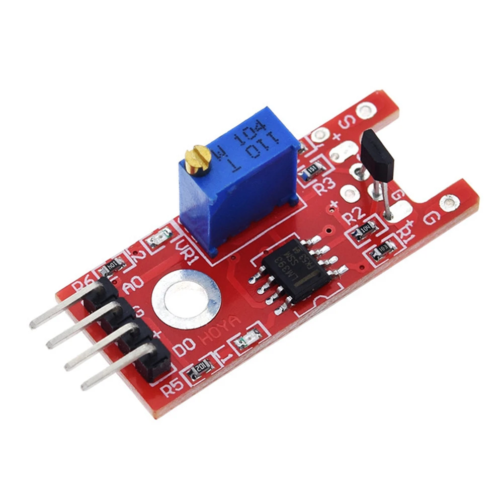 

KY-024 Linear Magnetic Hall Sensor Board Switch Speed Counting Hall Sensors Module For Arduino Diy KY024 Hall Sensor