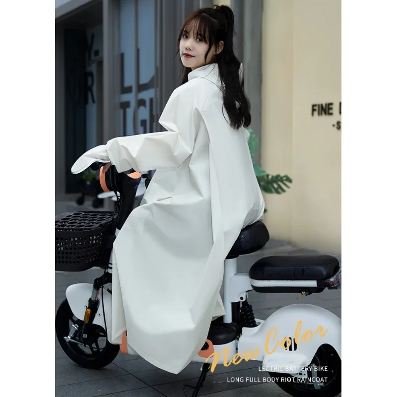 

Long Raincoat for Motorcyc Rain Coat Women men Adult Poncho Rainstorm-proof Rainsuit Waterproof for Rain Man 2023 New Rain Gear