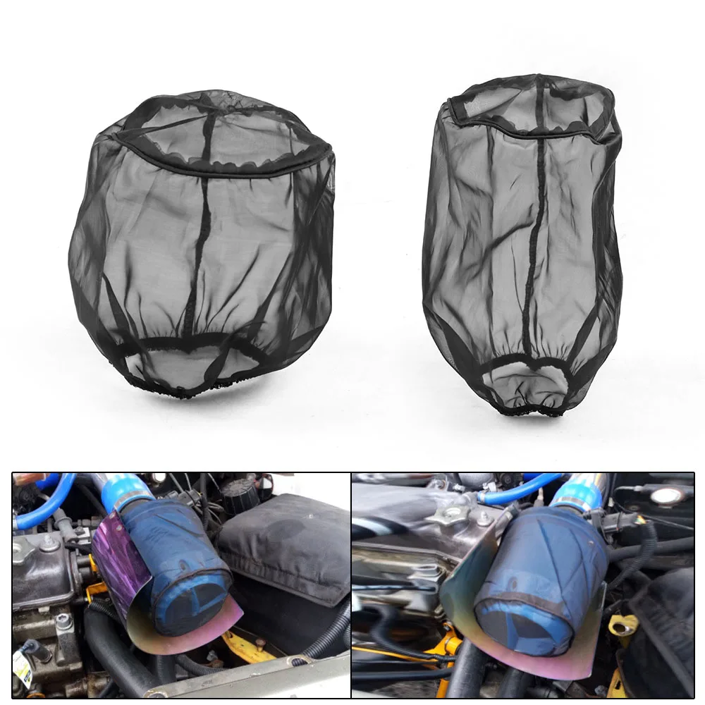 

Universal Air Filter Protective Cover Waterproof Oilproof Dustproof for High Flow Air Intake Filters Air Filter Cover