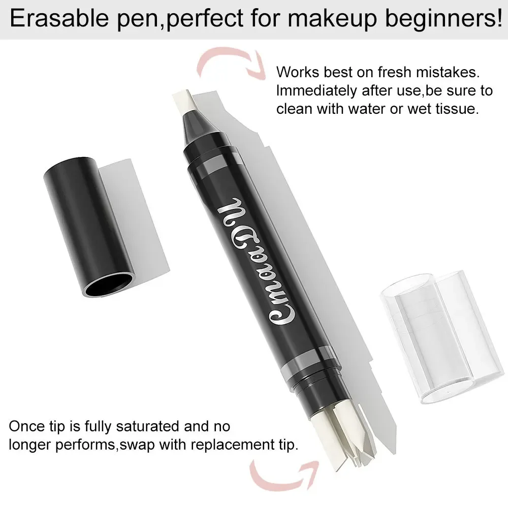 NEW Makeup Remover Pen Eyeliner Remover Eraser Stick Corrector Pen Lipstick Eyeliner Eraser Instant Corrector Mascara Corrector 4