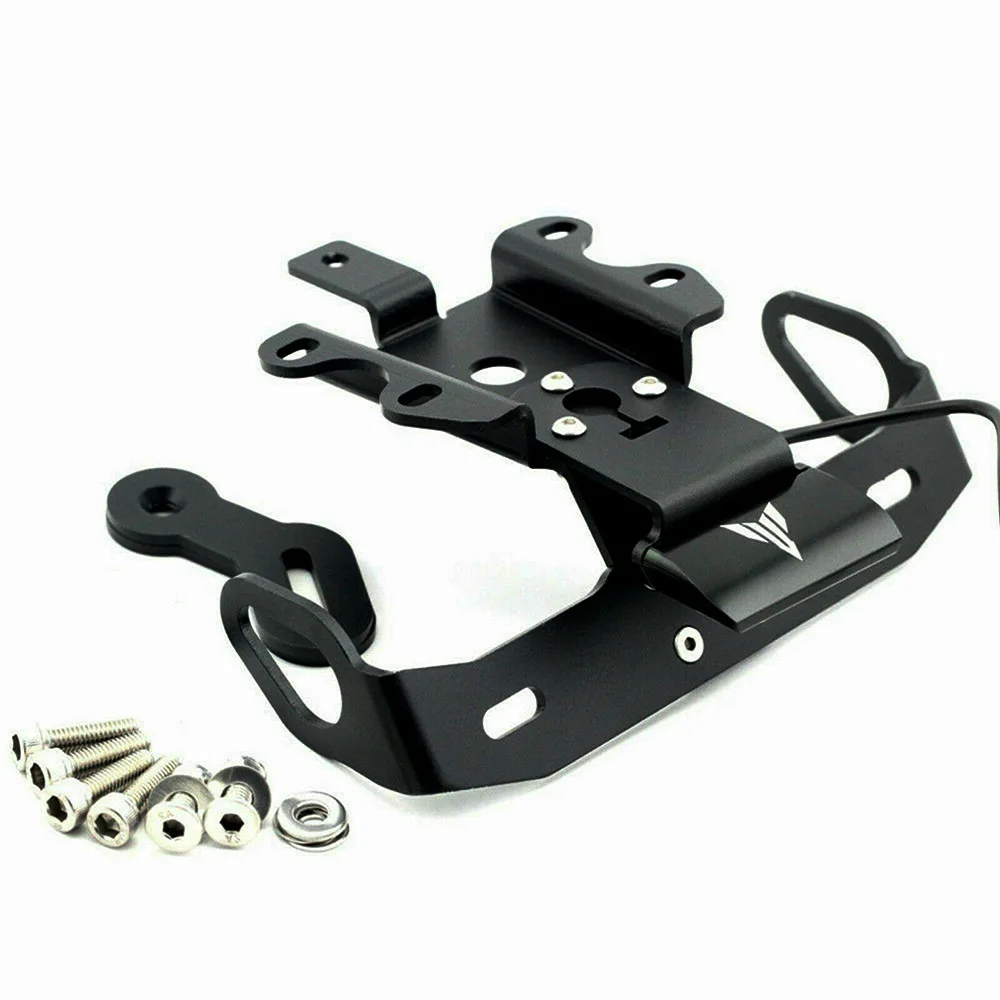 

Для YAMAHA FZ-07 FZ07 MT07 FZ 07 MT 07 2014-2020, держатель номерного знака, задний аккуратный крыло, Устранитель, аксессуары для мотоциклов