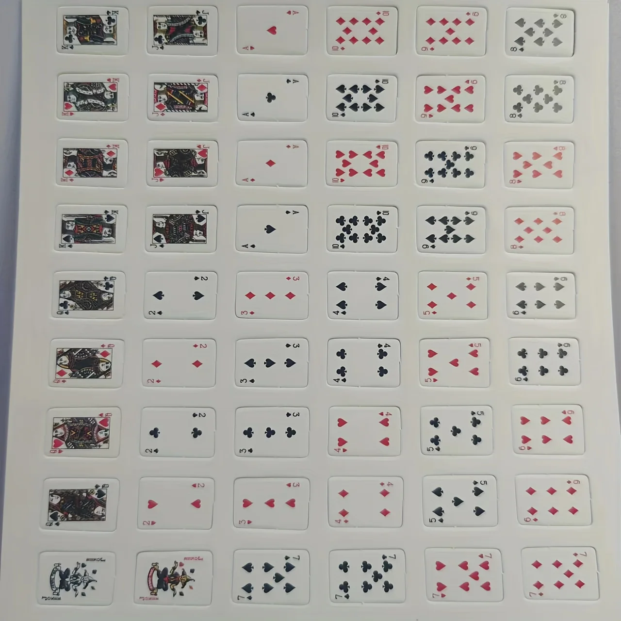 Description Picture 4 of item5sets of Portable Mini Poker Card Unique Fun for Teens Adults All Seasons Party Game Ideal Birthday Festive Tiny Gift for DIY