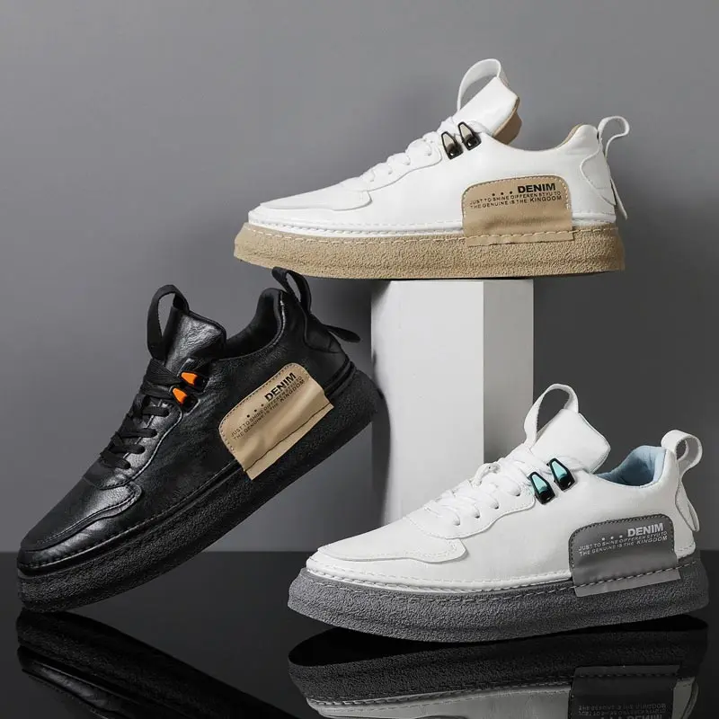 Demiseason Men Tennis Shoes Sport Sports Running Loafers Luxury Spring