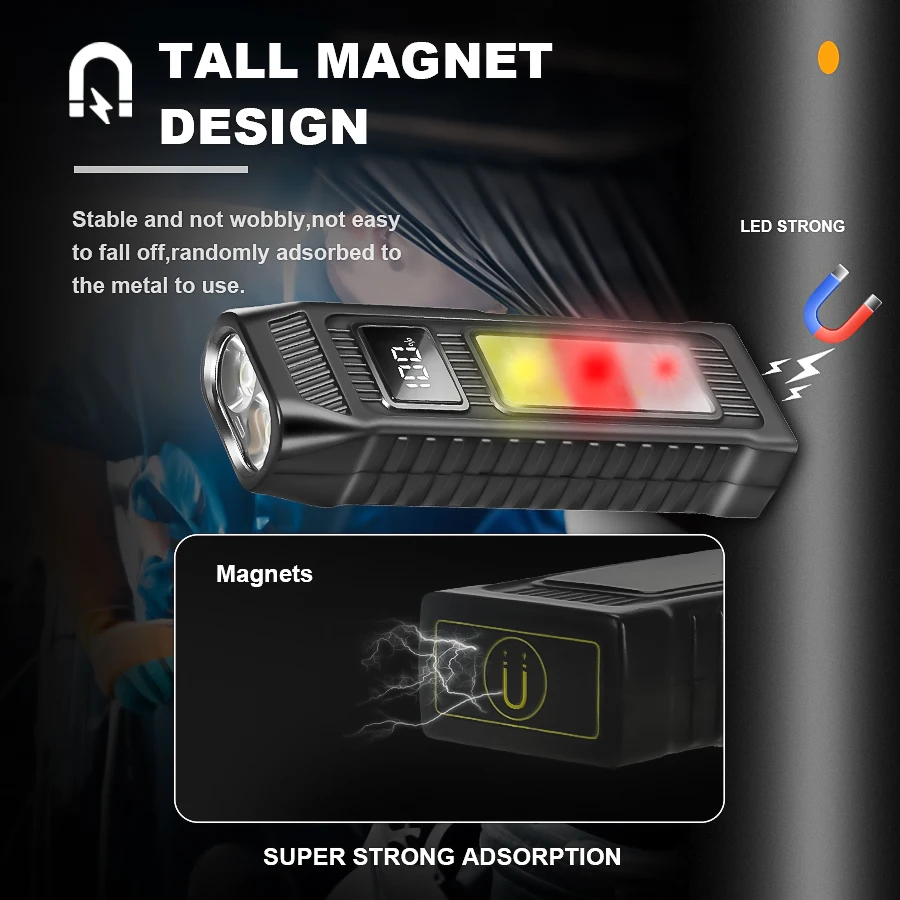 Lampe Torche Led Ultra Puissante Mini Lampe De Poche Tactique 100