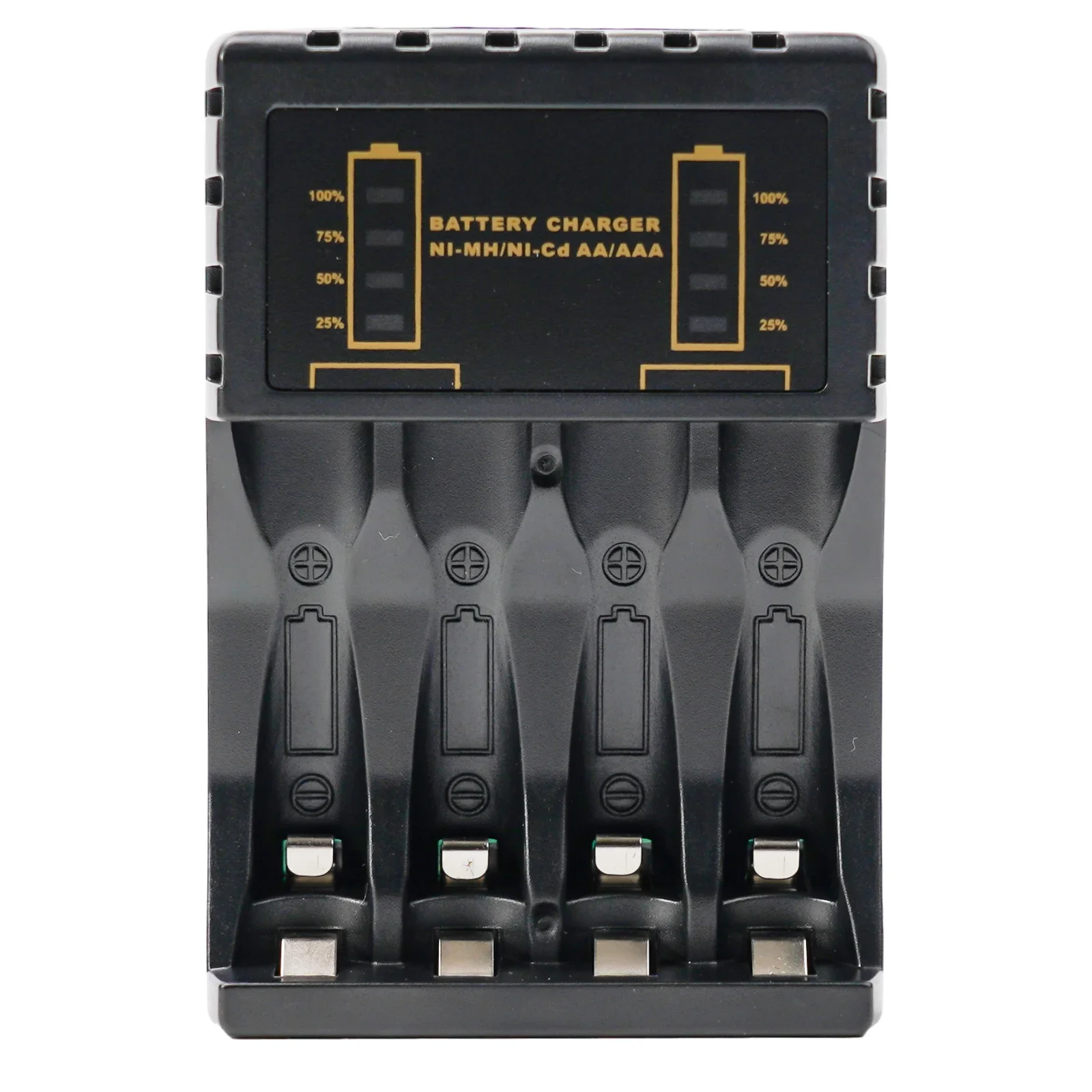 Battery Charger 4 Slot For AA AAA DC 5V/2A NI-CD NI-MH Rechargeable Batteries