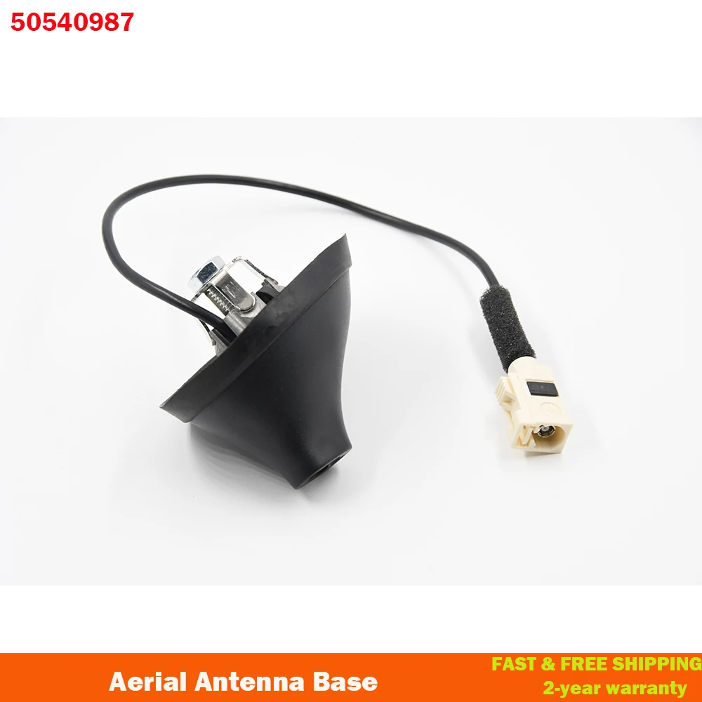 Black Aerial Antenna Base 50540987 For Fiat 500 & 500 Abarth 2012