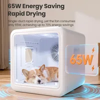 Smart Pet Drying Box 70L Smart Temperature Controlled Dog and Cat Drying Machine 360 ° Surround Pet Hair Dryer Case Super Quiet 5