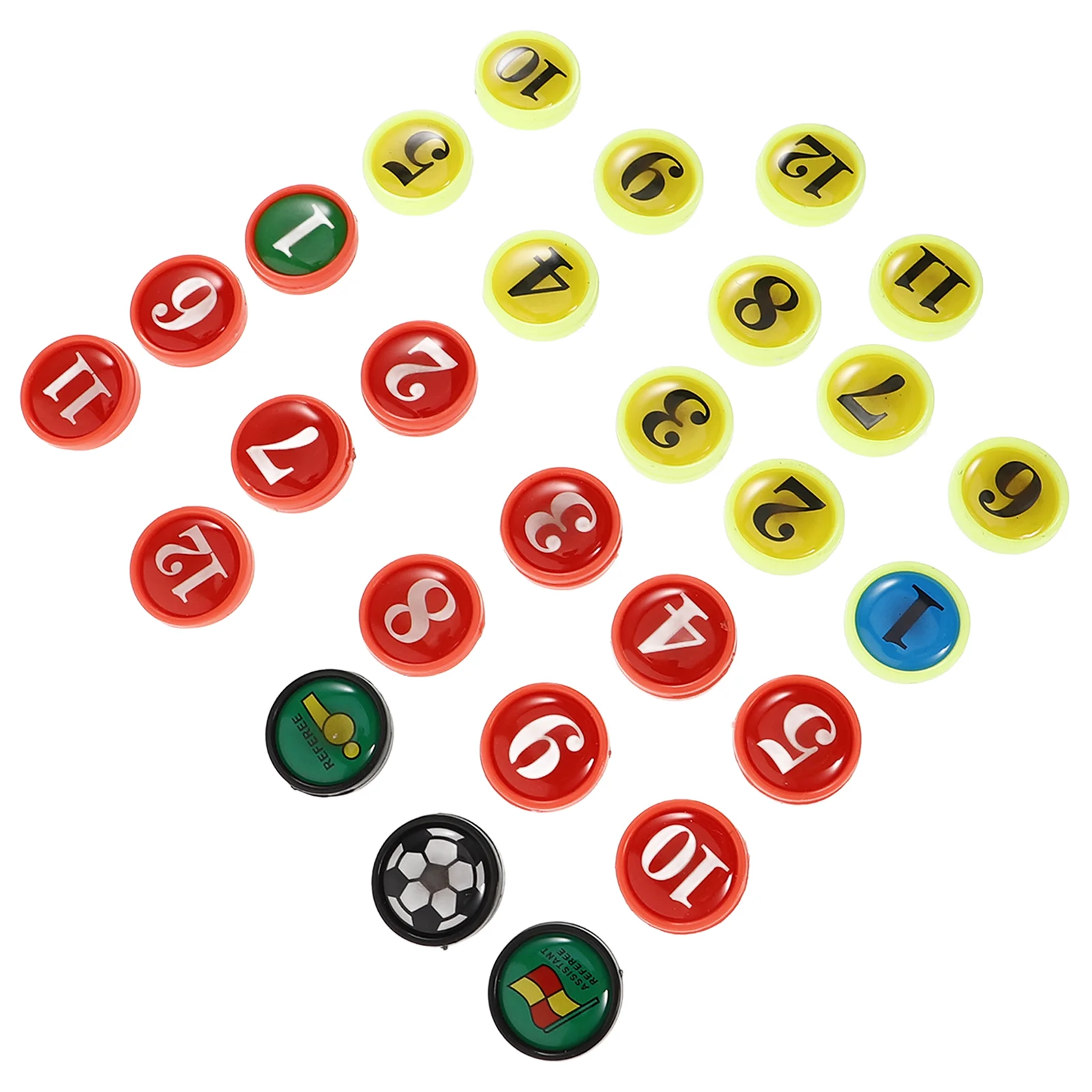 Soccer Magnets Board Replacement 27 Pcs