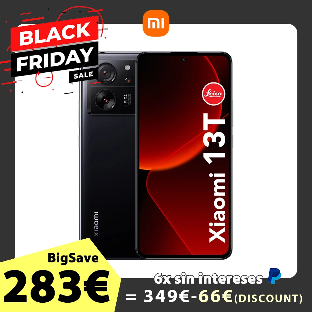 Xiaomi 13T 5G 8GB/256GB za $301.19 / ~1253zł Xiaomi 13T 5G 8GB/256GB za $301.19 / ~1253zł
