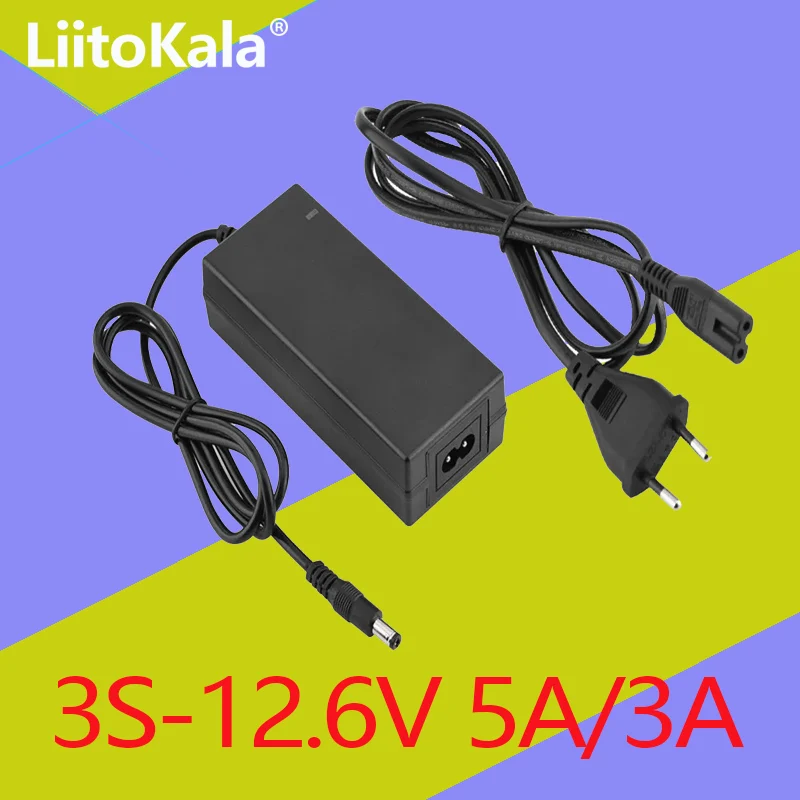 Chargeur Adaptateur Batterie Lithium 12,6V 1A ASHATA - Entrée 100-240V, Protections Multiples, Prise UE