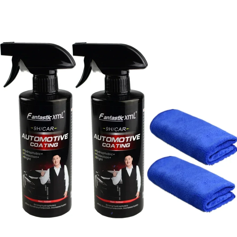 500ML 9H Hardness Car Detailing Ceramic Coating Car Products Ceramic Coating Nano Glass Plated Crystal Polish