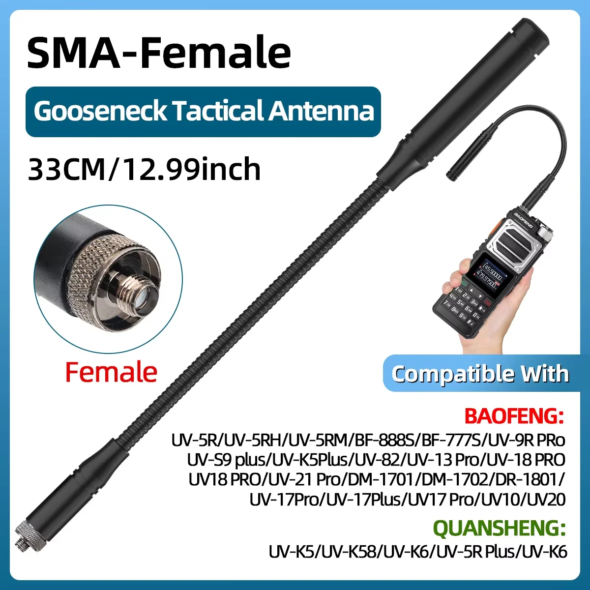 UV 25 Gooseneck