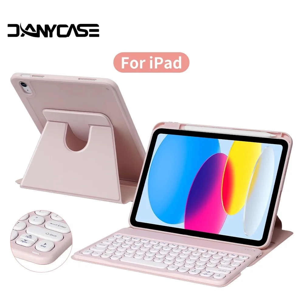 Advanced iPad Case with Detachable Wireless Keyboard, 10.9 Inch, 2025 Edition