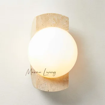 Wabi-Sabi Vintage Japanese Wall Lamp 1