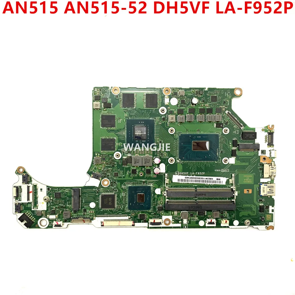 DH5VF LA-F952P для Acer Nitro AN515 AN515-52 Материнская плата ноутбука NBQ3M11003 SR3YY I7-8750U GTX1050 4 Гб I5-8300H GTX1050 4 Гб