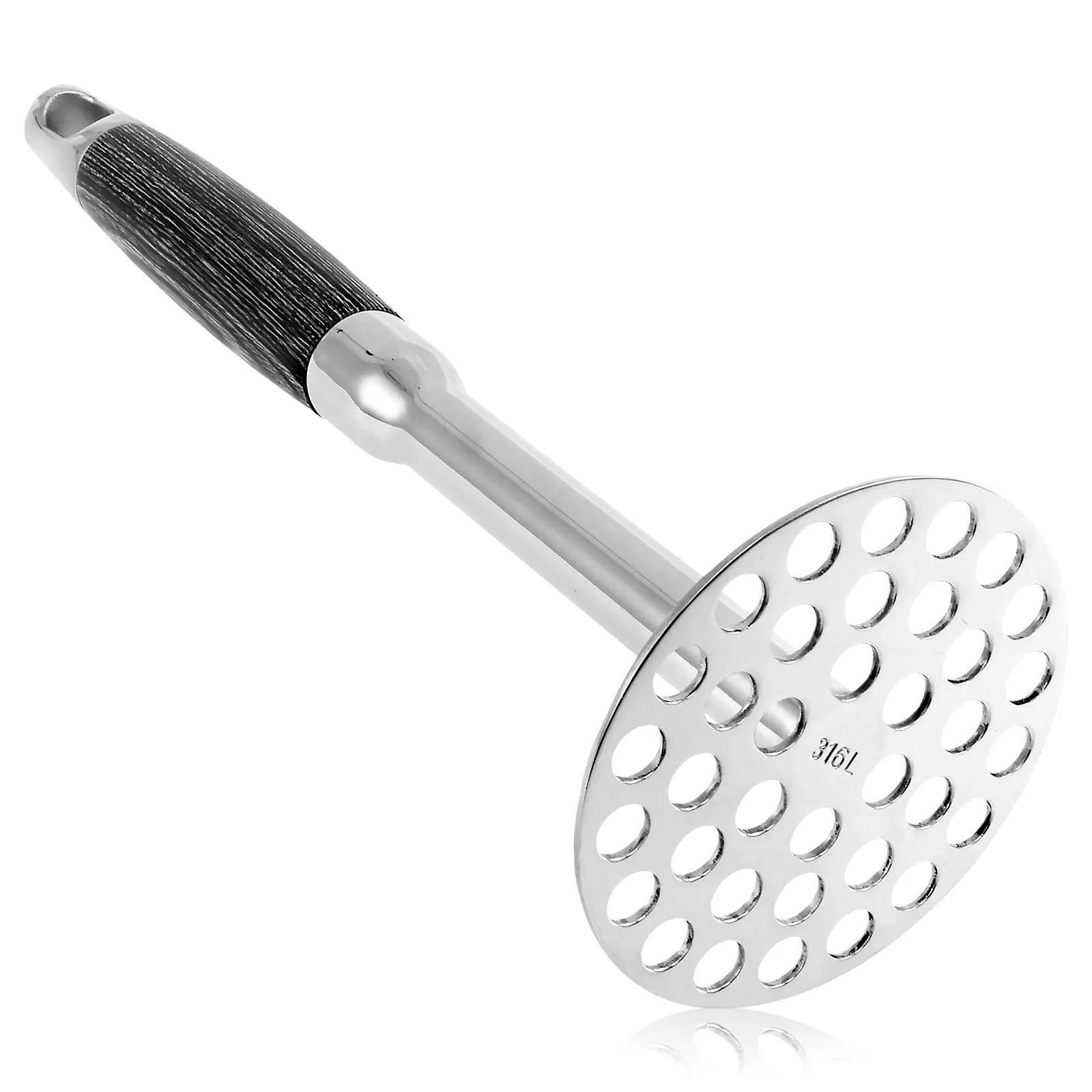 Small Potato Masher Stainless Steel Mini Avocado Masher Manual Fruit Vegetable Pressure Mud Machine Kitchen Children Food Crushe