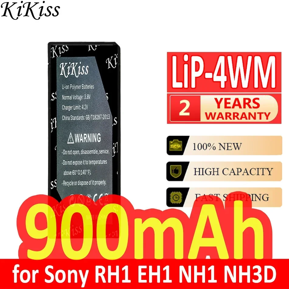 

Мощная аккумуляторная батарея KiKiss 900 мАч для sony RH1 EH1 NH3D NH1 MJ97 HMD Charger
