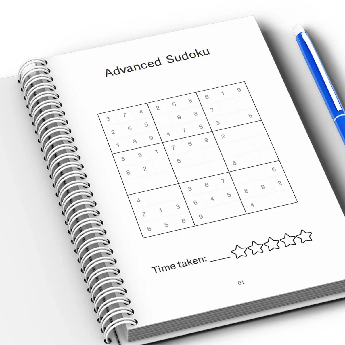 Sudoku Logic Practice Book 3