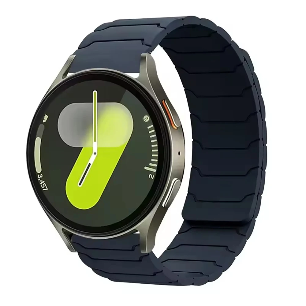 Premium 20mm Magnetic Loop Silicone Watch Band – Universal Fit Bracelet