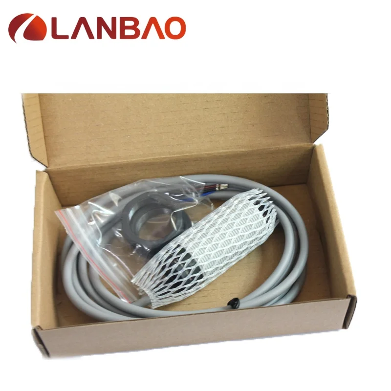 LANBAO IP67 Through Beam Photoelectric Sensor M30 Object Detection Position Proximity Sensor Switch