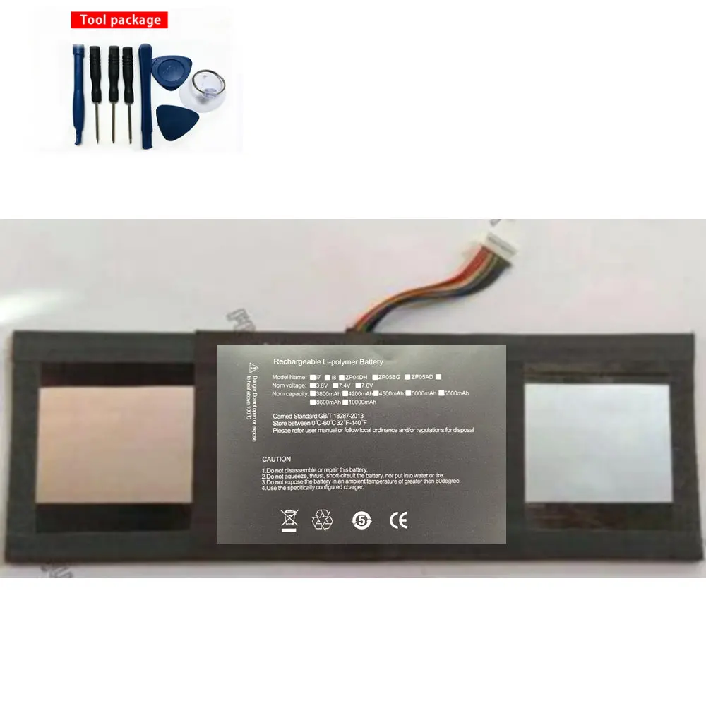 

New 5000mah 7.6v 38Wh for Zhongbai EZbook 3 EZbook3 H-3579260 Batteries+tools