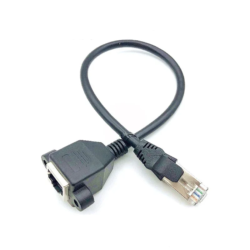 

Сетевой удлинитель RJ45 «Папа-мама» с фиксированным ухом сетевым кабелем категории 6, гигабитный сетевой кабель