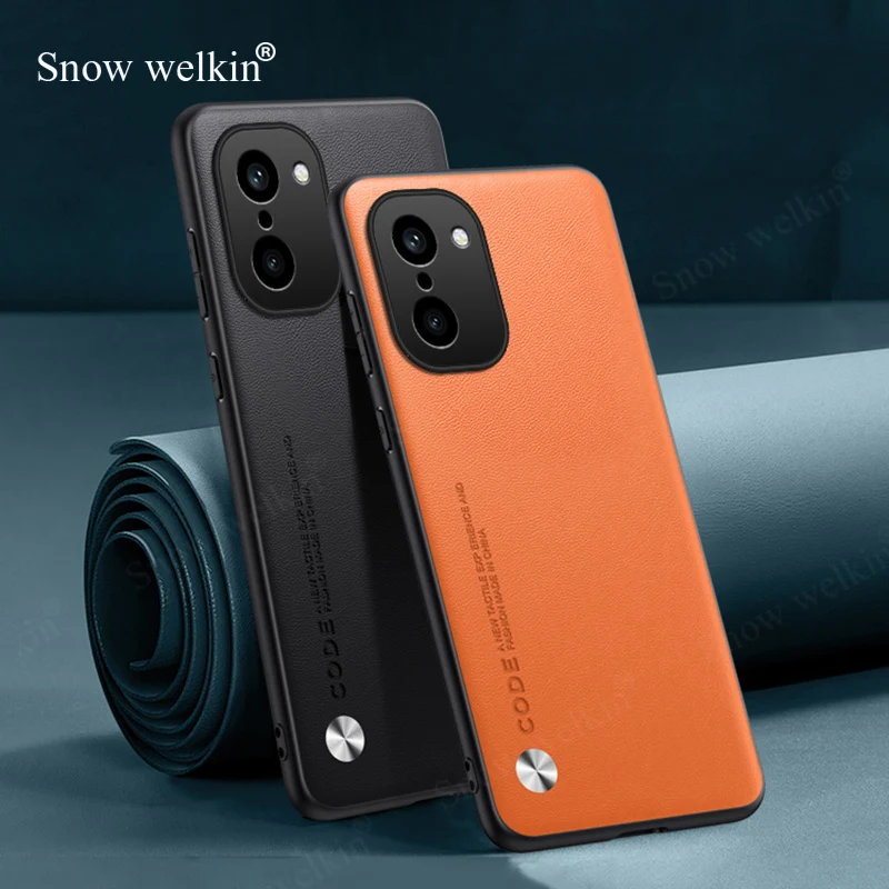 Luxury PU Leather Shockproof Silicone Phone Case Cover