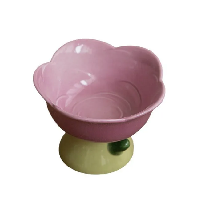 Pet Supplies Cat Food Bowl Raised Pet Food Water Bowl Puppy Feeder Bowl Ceramic Cat Water Feeding Dish Pet Eating Dishes 4