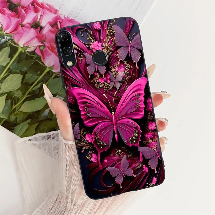 Stylish Black Soft TPU Phone Case - Sleek Protective Cover
