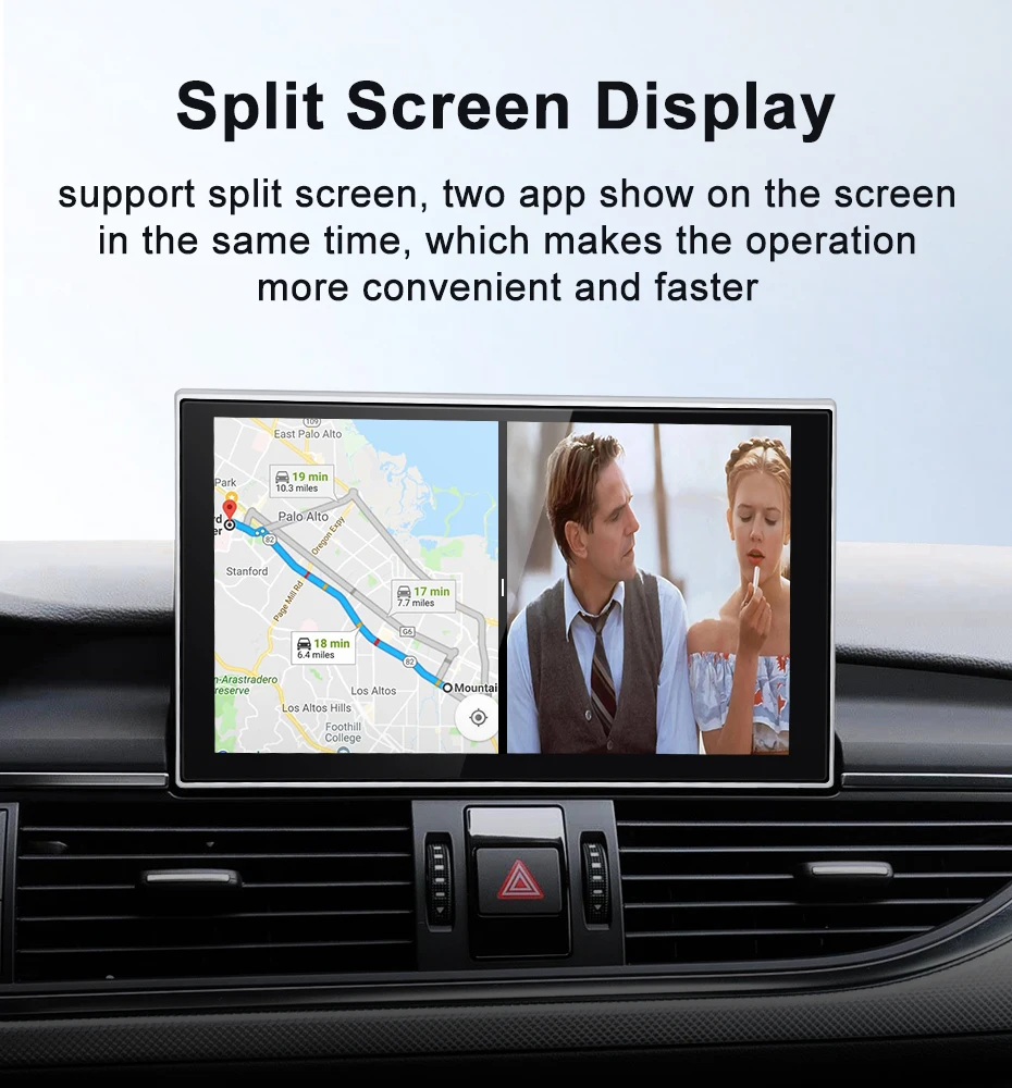 8G 128G Android14 9inch Carplay AUTO For AUDI 2012-2018 Year A6 A7 C7 Car Video
