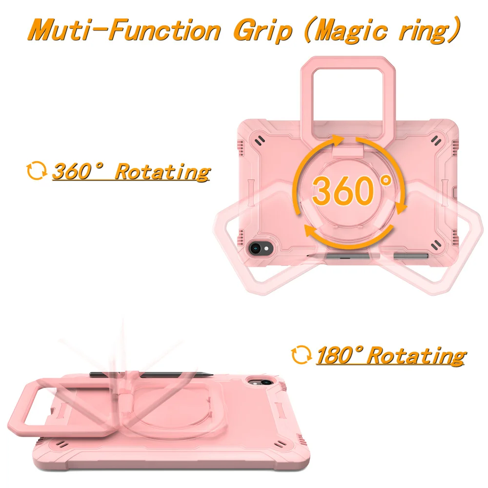 Armor Case With 360 Rotation Kickstand For Samsung Galaxy Tab S11_voghion.com