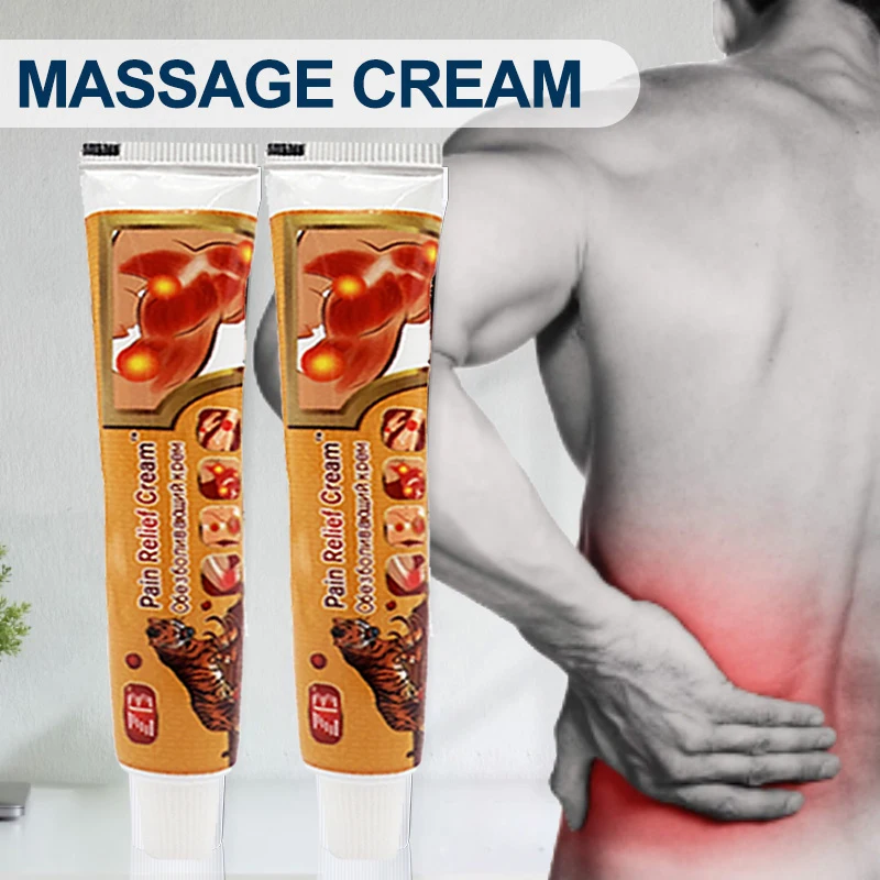 

3pcs Natural Extract Arthritis Analgesic Ointment Effective Body Pain Cream Joint Back Neck Knee Pain Relief Dressing Daily Care