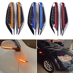 Urbanroad LED Turn Signal Lights For Car 12V Side Lights Marker Lamp Car Accessories Waterproof Side Blade Shape Light Bulbs
