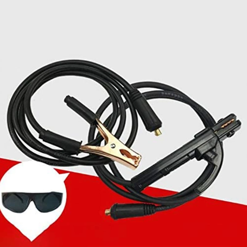 Portable Electrode Holder Cable Welding-Stick Grip Lead 300A Quality Metal Made 85LC