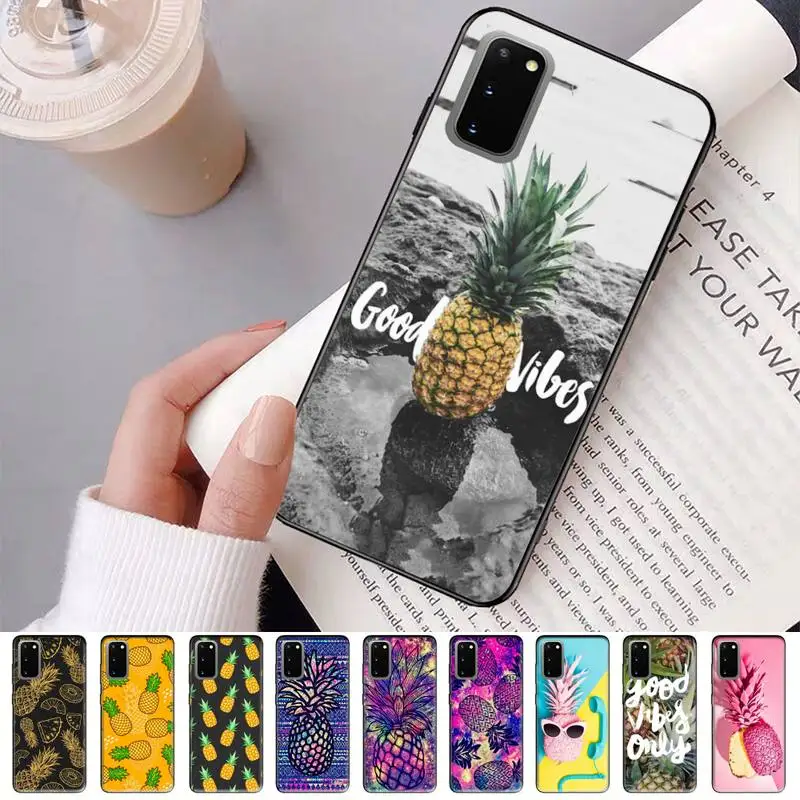 Custodia Per Telefono Ananas Per Samsung S 20 21 22 23 Plus Ultra Per Redmi Note 8 9 10 11 Per Huawei Y 5 6 9