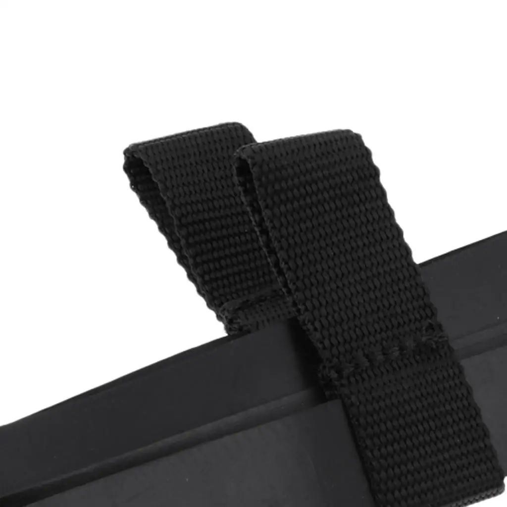 Premium Stretch Rubber Dive Hose Retainer Grip Band & Webbing Loop Scuba Diving L/12L Stage Tank Bottle 1 Pair