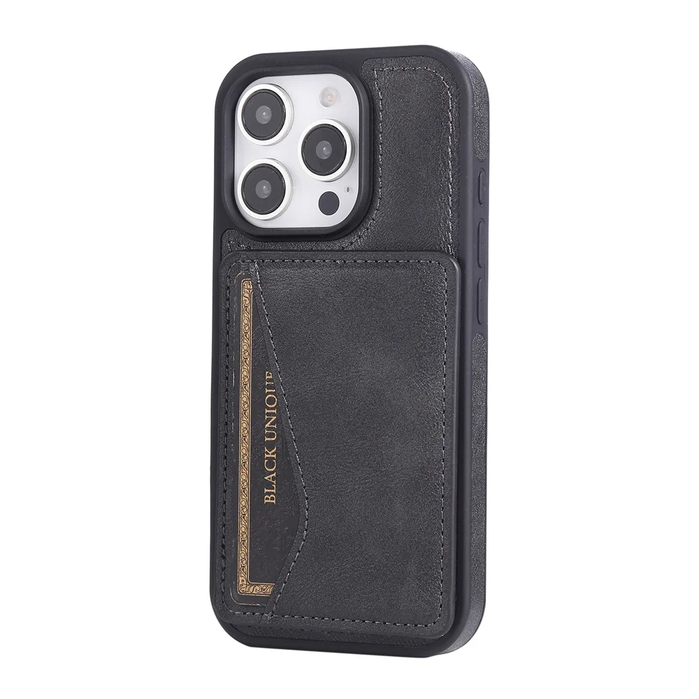 Premium Flip Leather Phone Case with Magnetic Wallet and Card Holder - Bracket Back Cover