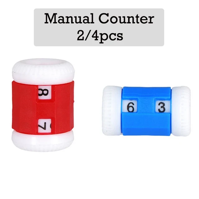  Crochet Knitting Row Counter, Crochet Row Counter Convenience  for Household