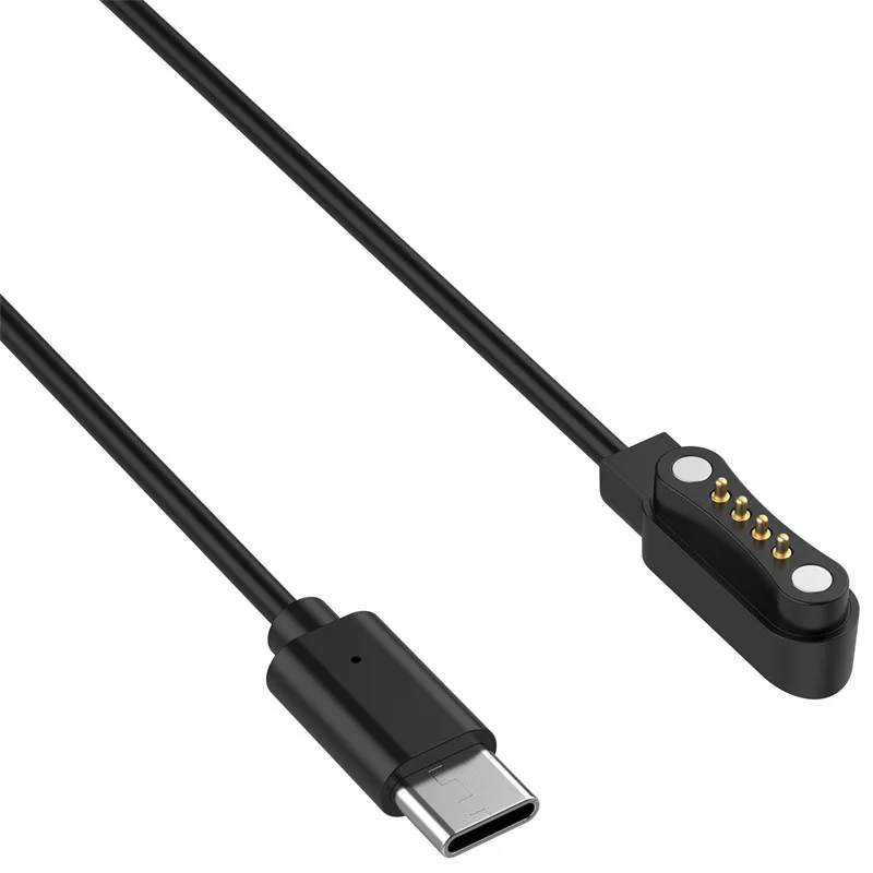 TicNote Lite AI용 TicNote AI용 자기 충전 케이블 1m 5V 1A Type C 블랙