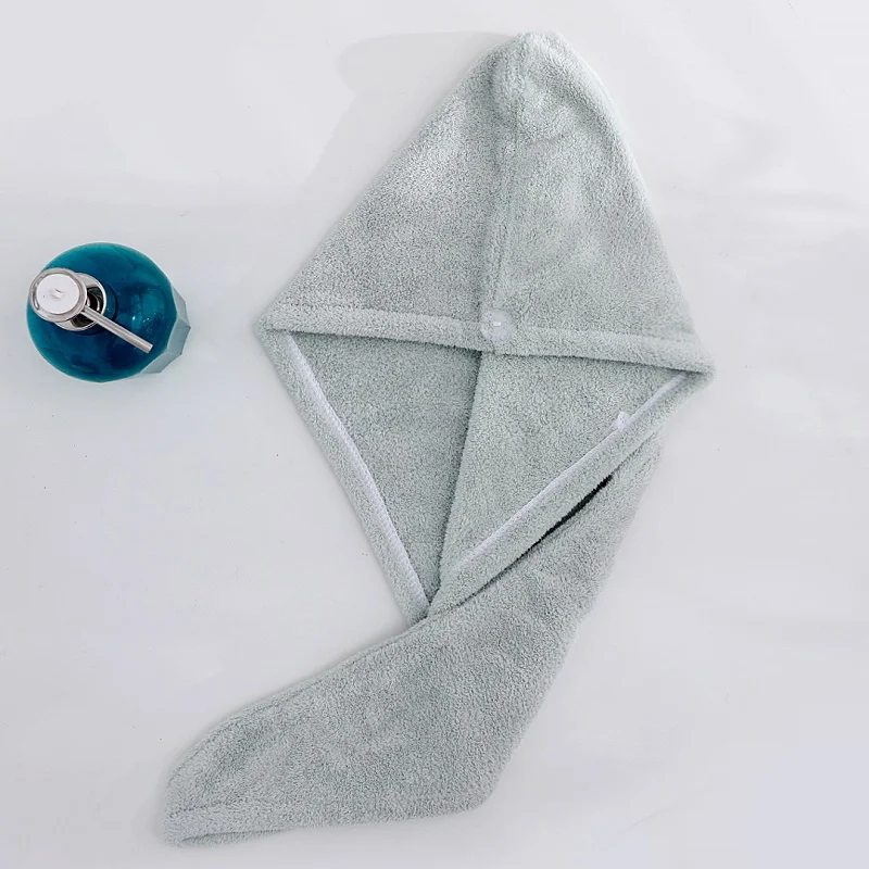 1 women's long hair quick drying towel soft ultra-fine fiber towel shower cap women's shower cap headscarf microfiber hair towel