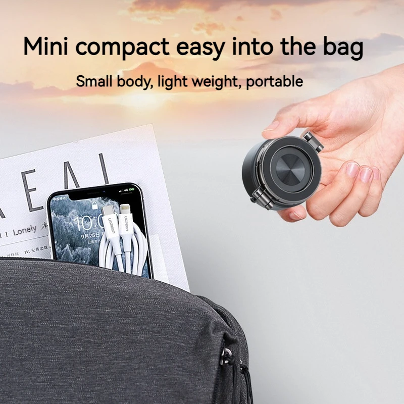 Car Phone Holder Electric Vacuum Magnetic 360&deg; Rotatable Suction Cup for Iphone 16 15 14 13 12 Pro Max