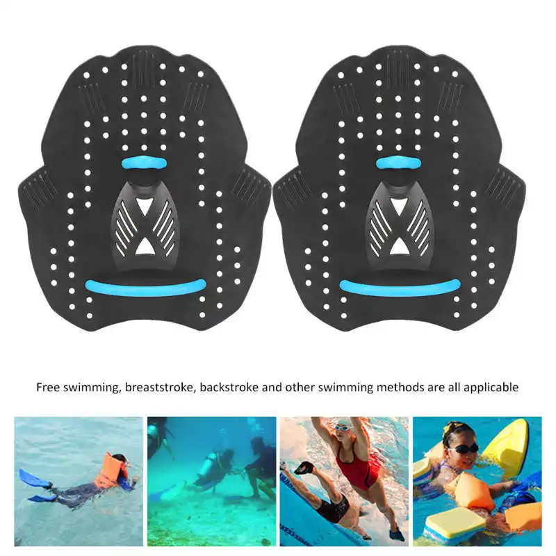Swimming Hand Paddle Professional Swim Paddles Girdles Correction Hand Fin Gloves Floating Swim Training Water Sport Hand Paddle 2