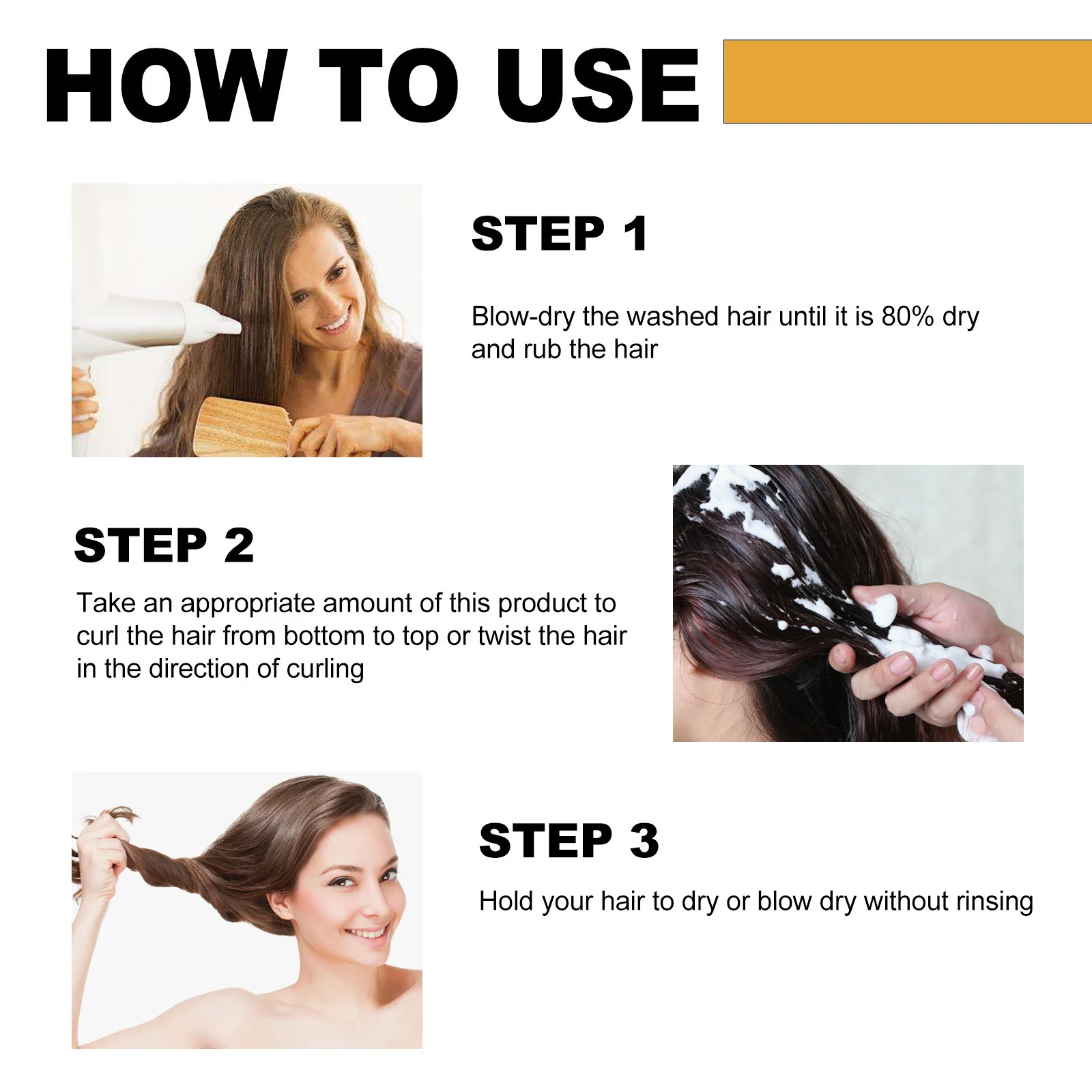 Hair Volumizing Cream Lasting Curl Defining Frizz Control Prevent Dryness Moisturizing Morocco Curly Styling curly hair styling cream