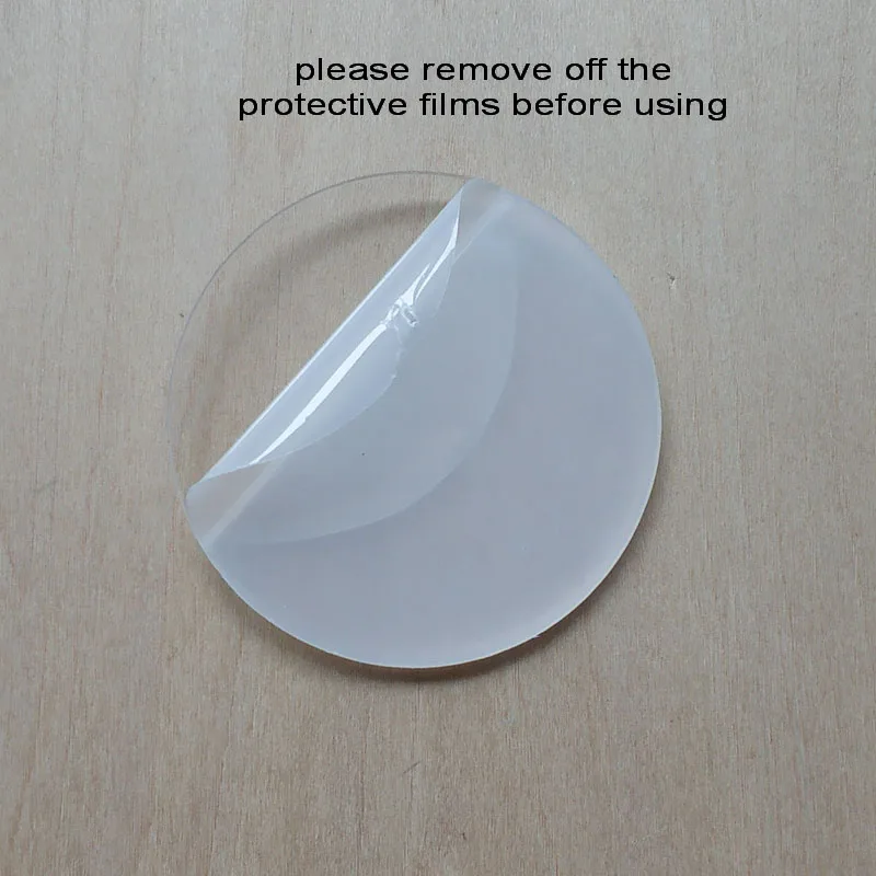 (50pcs/lot) 25mm Blank Clear Acrylic Disc Jewelry Art Acrylic Circle Round Shape 1.0"