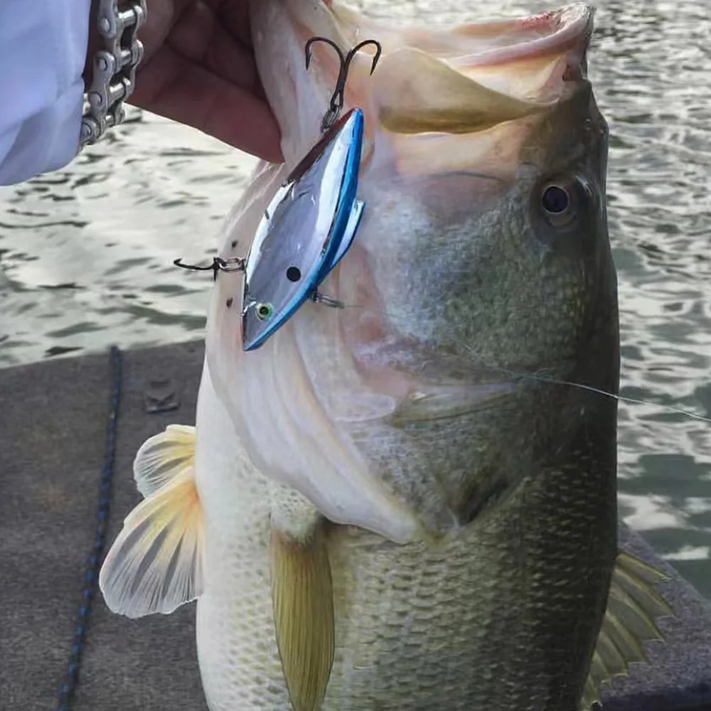 Rattlin Lipless Crankbait VIB Fishing Bait Trap Saltwater 6.5cm/7.5cm Hard Lure Trolling Walleye Salmon Sinking Wobber Fishing