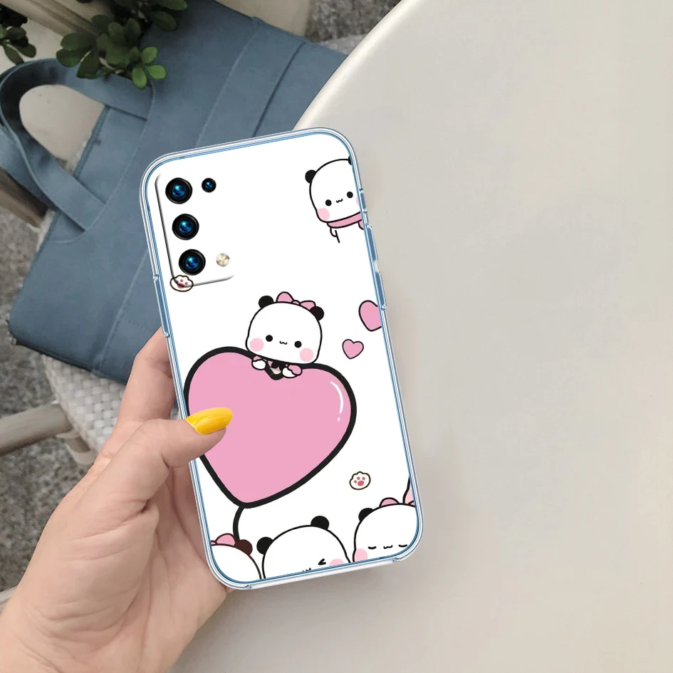 Transparent Protective Phone Case with BUBU DUDU Design