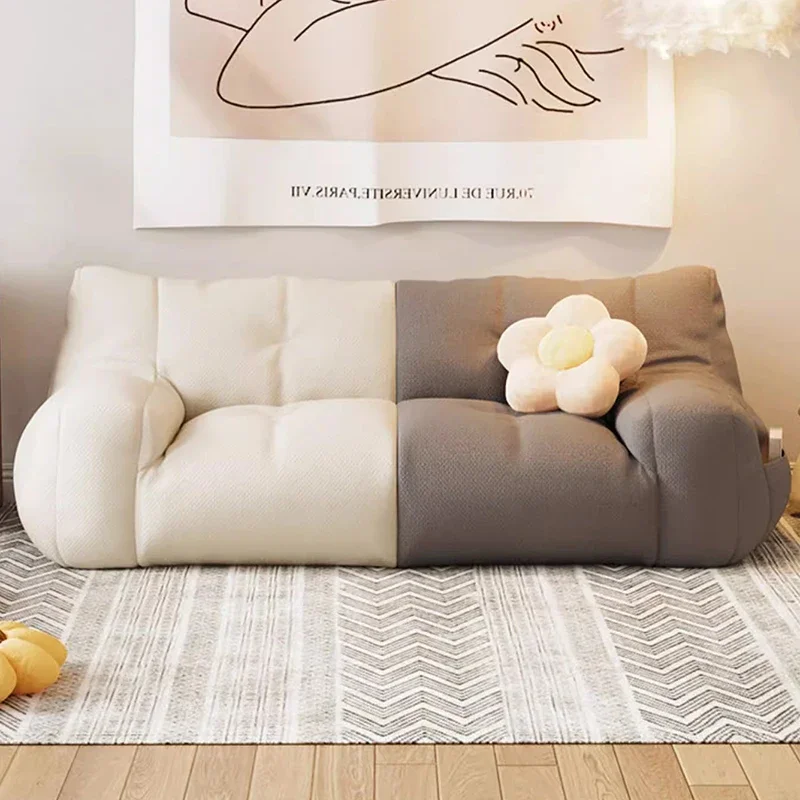 

Сидя, ленивая версия, в комплект входит расслабляющий пушистый диван на молнии, стеганый диван в скандинавском стиле, стеганая мебель для спальни