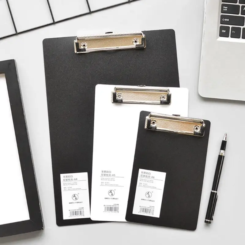 1pc A4 A5 Notepad Memo Pad Board Clip Loose-leaf Notebook File Writing Clamps Office School Stationery Supplies