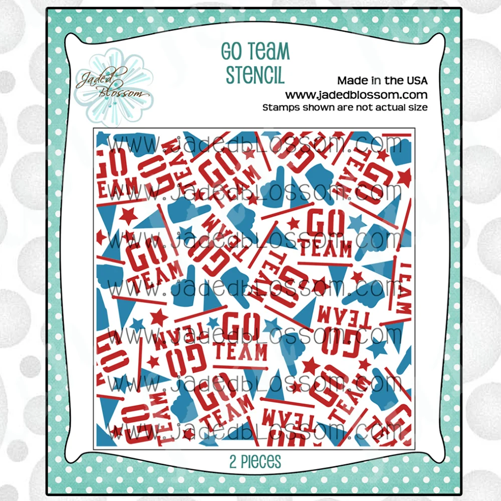 Go Team Ball Sport Stencil A Strati Stencil Artigianale Per La Decorazione Disegno Da Colorare Per Scrapbooking Goffratura Carta Di Carta Fai Da Te