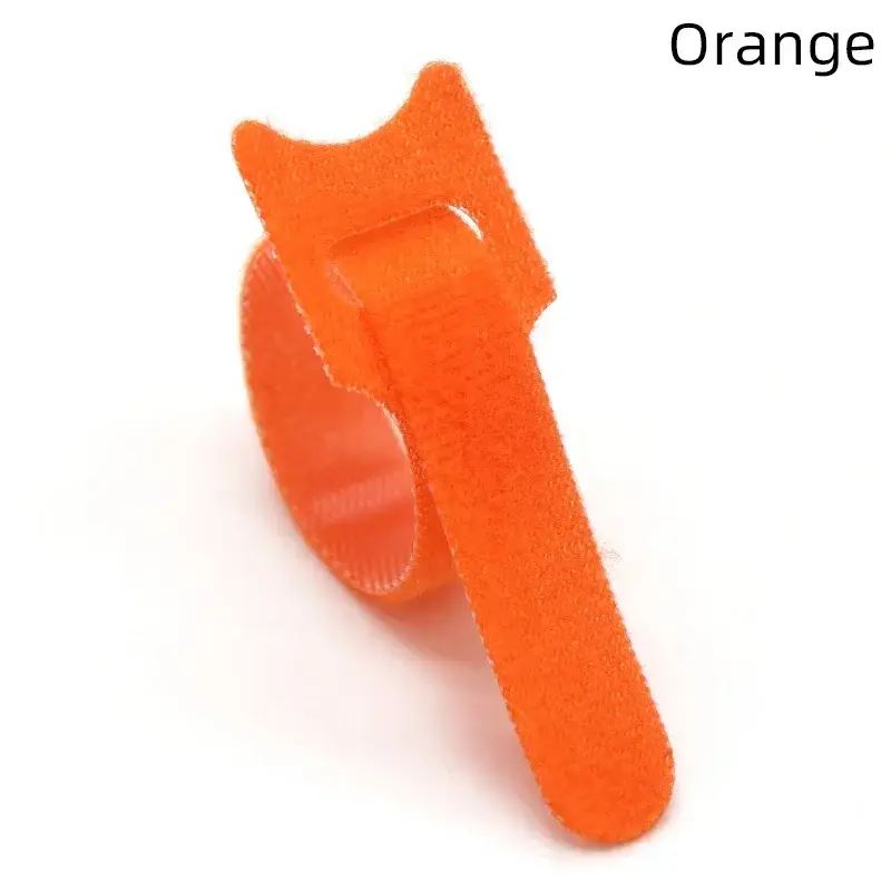 Releasable Cable Ties Wire Organizer Black 15 20 25 30cm Nylon Hook Loop Straps Wrap Zip Bundle Bandage Tie Plastics Fastening - Image 17